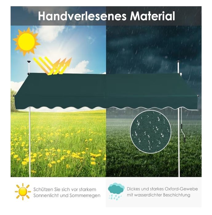 Маркіза. Балконний тент. Тент для балкона, тераси