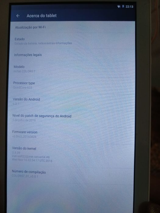 Vendo tablet impecável