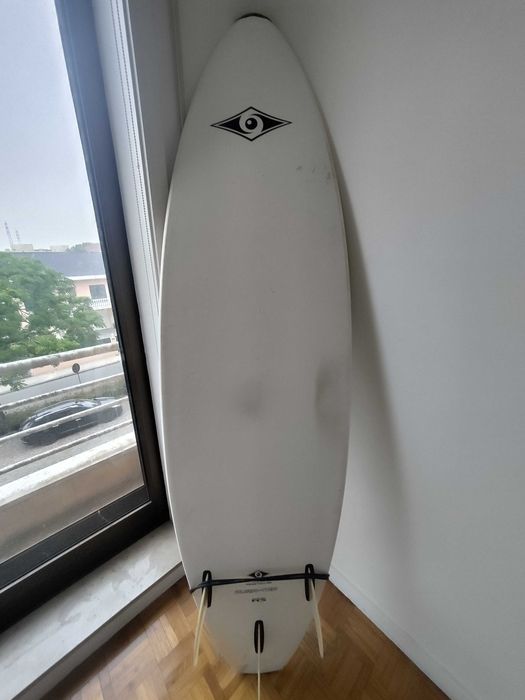 Tamanho total da prancha 6'7