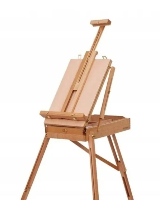 Sztaluga malarska, plenerowa, regulowana, drewniana