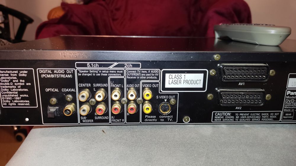 DVD Panasonic RV-60E