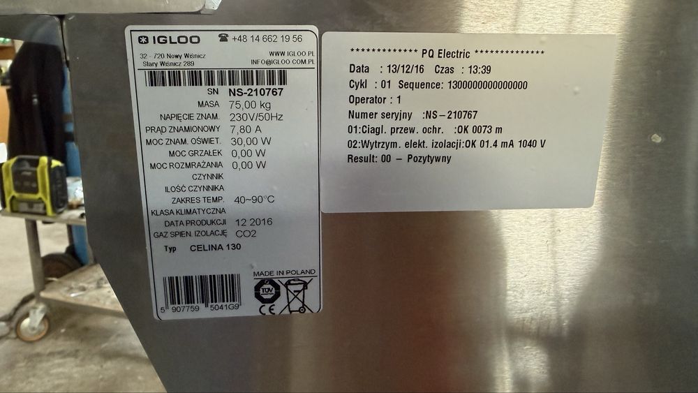 Witryna grzewcza iglo CELINA 130 lada