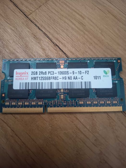 Pamieć ram 2gb DDR 3