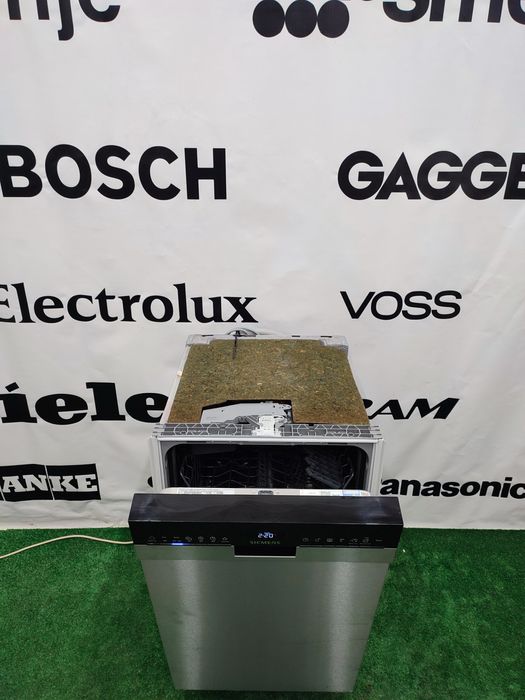 Посудомийна машина з нержавіючої сталі Siemens iQ500 вузька 45см A+++