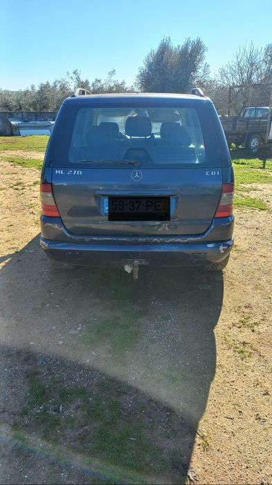 Mercedes Ml270 cdi de 2000 com avaria no motor