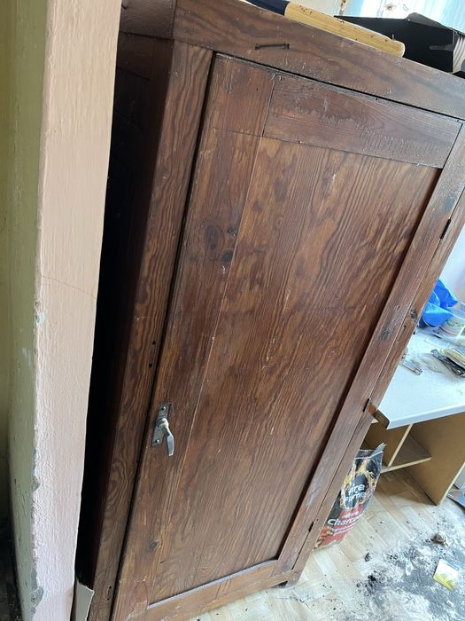 Szafka drewniana do renowacji stara