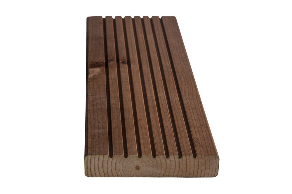 Impregnowana ciśnieniowo NTR sosnowa deska tarasowa 27x145x4000
