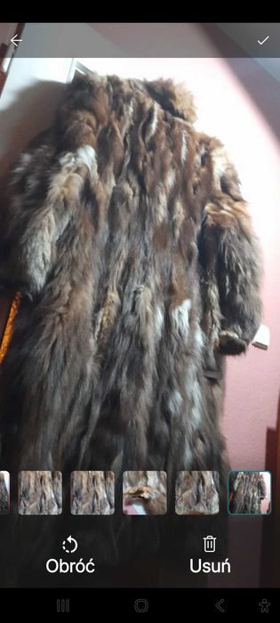 Futro b.lekkie naturalne  Uniwersalne