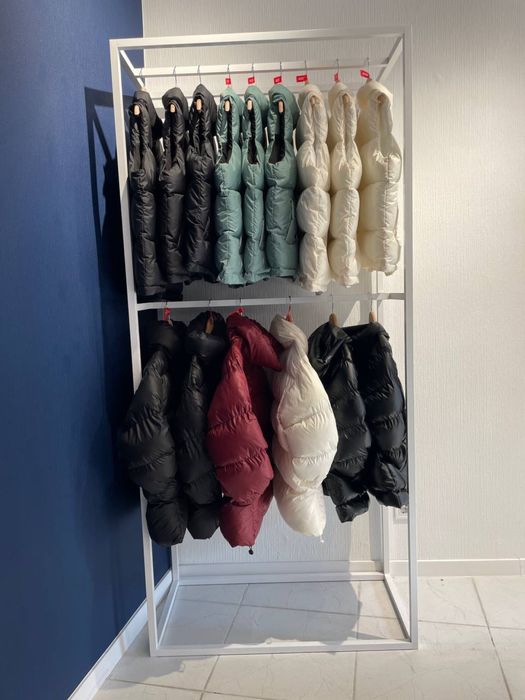 Стійки для одягу двоповерхові