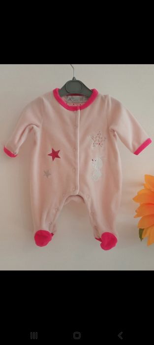 Pijamas / babygrow bebé menina recém-nascido