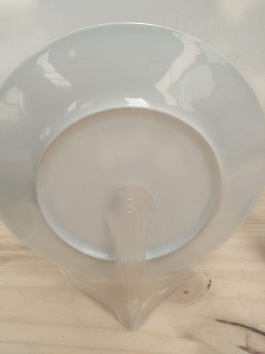 Raro antigo Prato Cerâmica de São Bernardo em bom estado