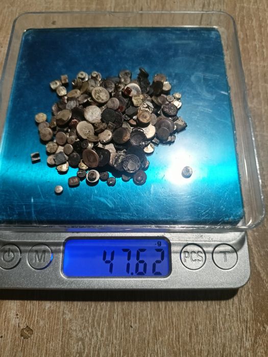 Odpalone  styki srebro