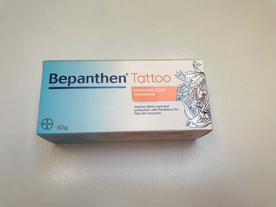 Bepanthen Tattoo - maść na tatuaż do tatuażu - długa data
