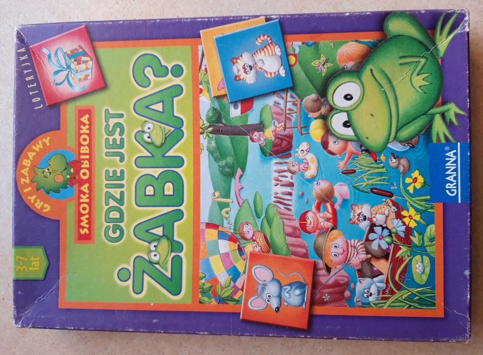 Gra Gdzie Jest Żabka? GRANNA 3-7 lat