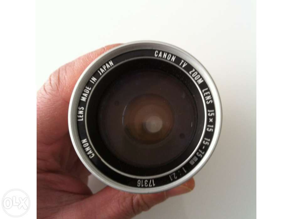 Lente Canon + Para-sol original metálico - Oferta de portes