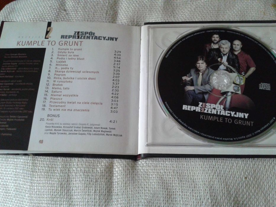 Zespół Reprezentacyjny – Kumple To Grunt  CD