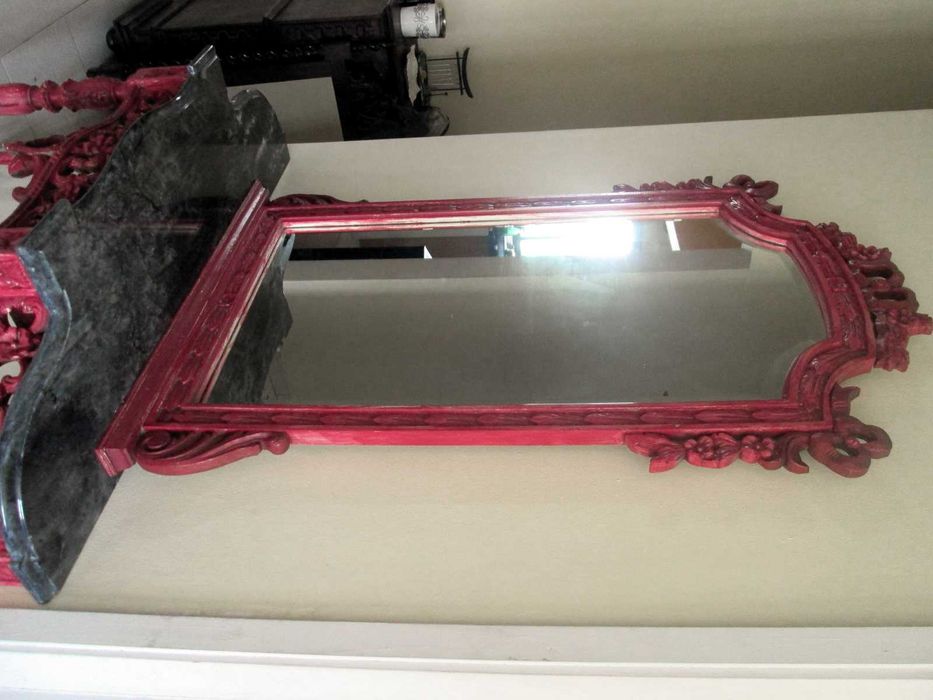 Credência com espelho anos 70