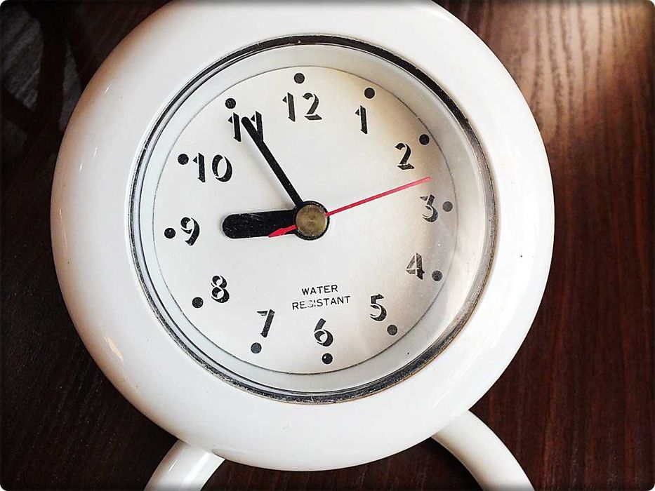 Wodoodporny Zegar ścienny do łazienki Wiszący / Stojący do łazienki