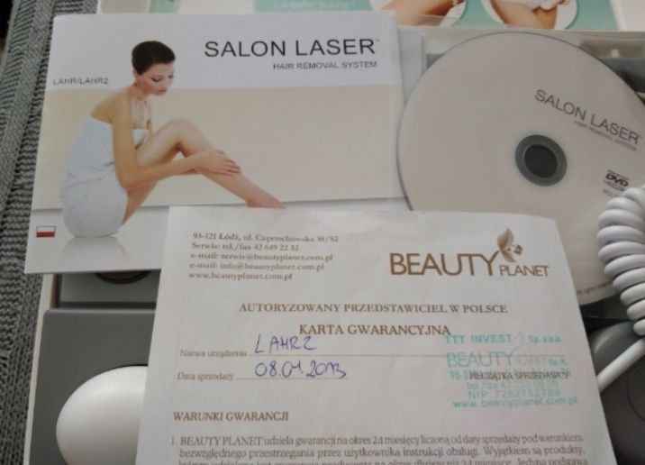 Laser do depilacji domowej Rio