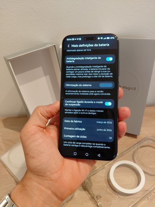 Honor Magic 8 PRO 512gb - Igual a novo!
