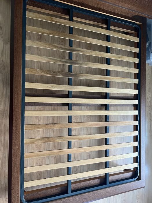 Cama de Casal em Madeira Sucupira + Colchão como Novo (Venda em Separado ou Conjunto)