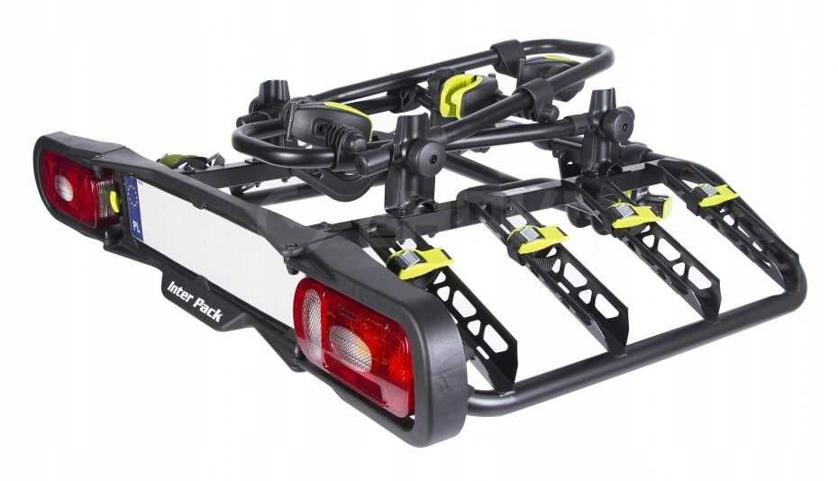 Bagażnik rowerowy platforma na hak Inter Pack Trio 3 na 3 rowery 13PIN