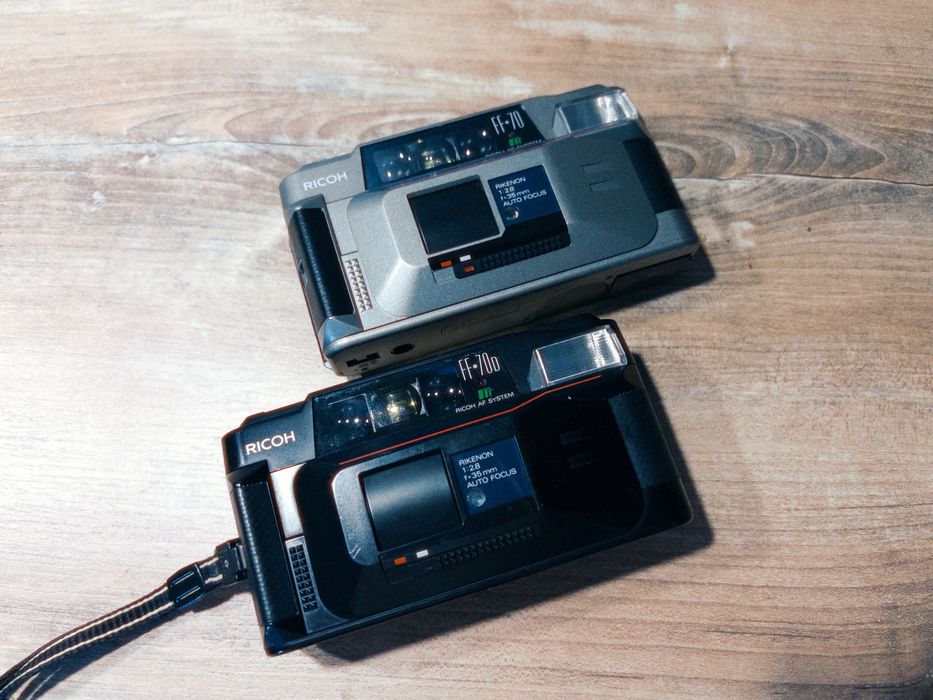 Kamera Ricoh Ff 70d RICOH理光FF*70D黑色135胶卷卷片菲林定