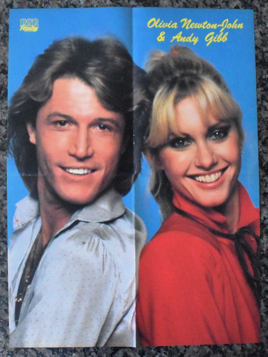 Poster Vitange - Muppet Movie- Kermit / Olivia Newton-John & Andy Gibb