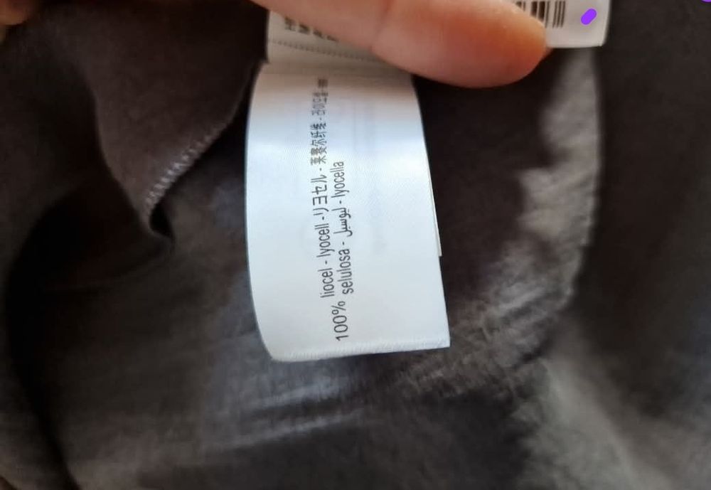 Sukienka wiązana nowa zara lyocell viralowy model S