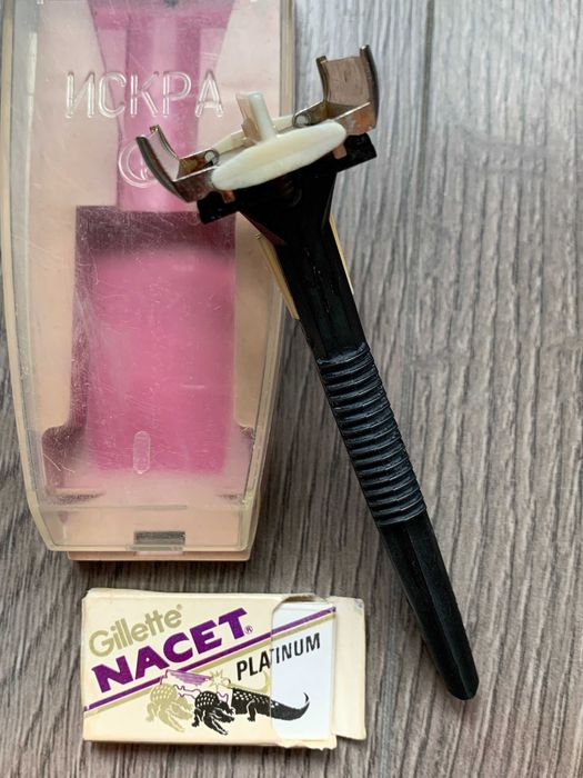 Бритвенный станок бритва Искра СССР: 142 грн. - Станок для гоління Київ ...
