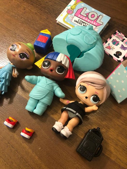Laleczki LOL 3 sztuki
