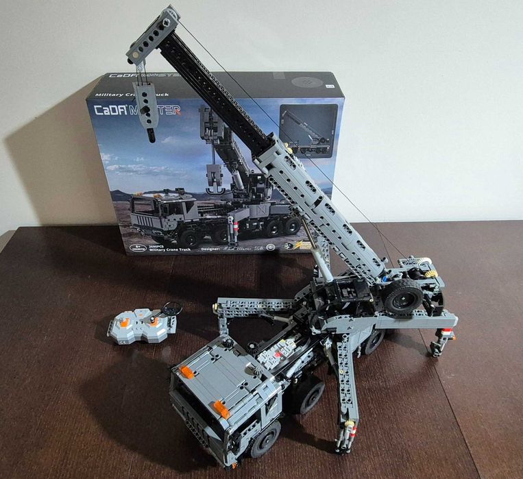 Zestaw CADA C61507W Dźwig Żuraw Wojskowy (+ silniki)