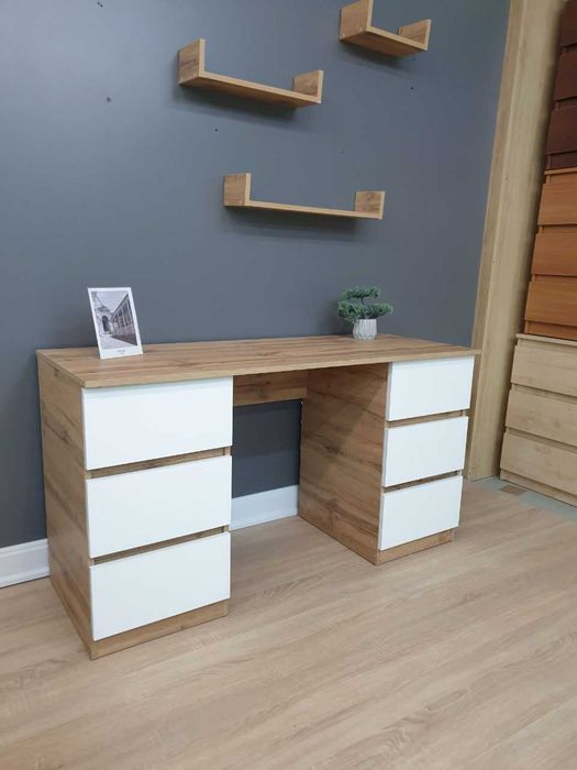 Письмовий стіл на шість шухляд "Галант".Комп'ютерний стол,офісні меблі