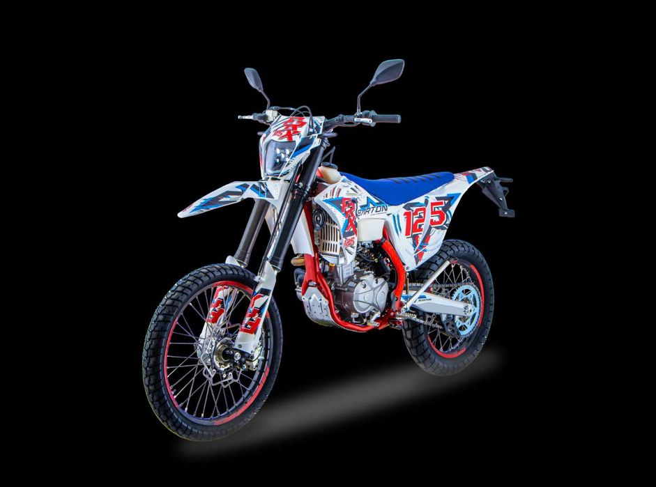 Dostawa Gratis !!! Cross Enduro BARTON FRX 125 cc z Homologacją, Mocny