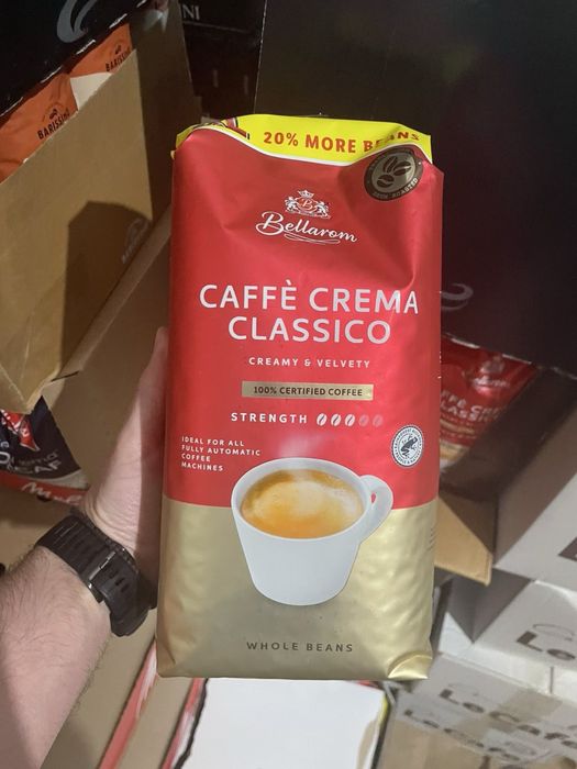 Кава в зернах Белларом Крема Классіко 1.2кг / Bellarom Crema Classico