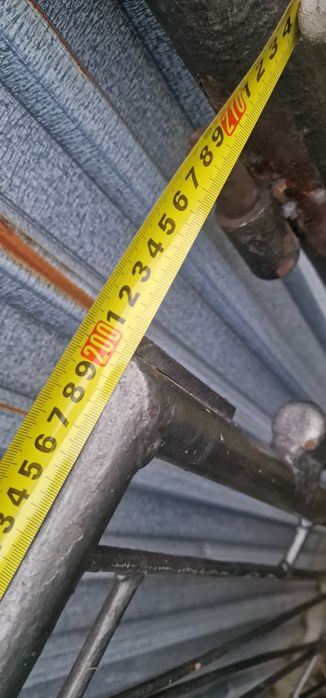 Brama wjazdową Brama budowlana ogrodzenie tymczasowe na działkę 3 x 1.