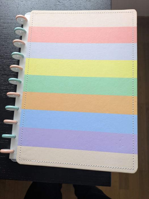 Caderno inteligente arco íris