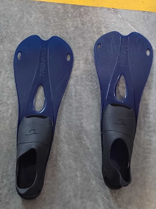 Barbatanas snorkeling e mergulho