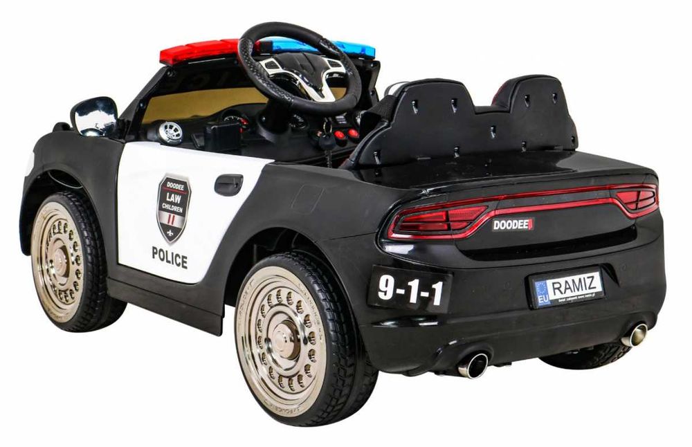 Autko dla dzieci Pojazd na akumulator Policja Radiowóz JC666