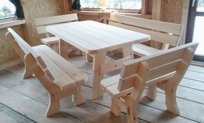 Meble ogrodowe barowe drewniane.TRANSPORT 200 ZŁ