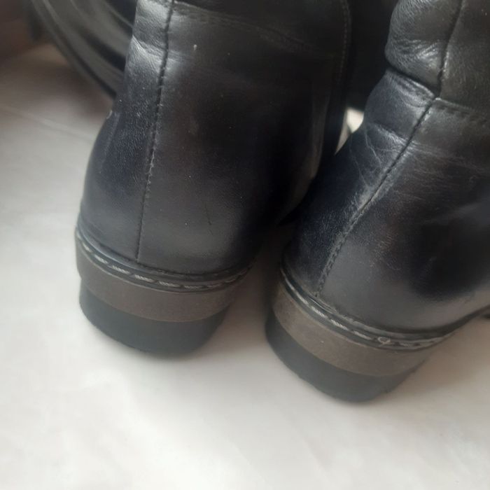 Зимові шкіряні чоботи. 36 р. Чудовий стан.