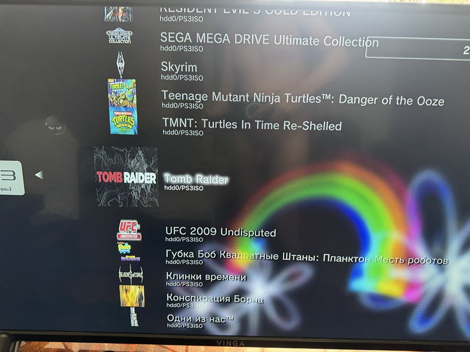 Sony playststion 3, RSX 40nm, перша ревізія 50 ігор CECHC04