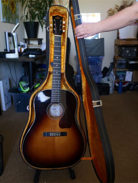 Gitara Sigma JM SG 45+ picup Fishman+ futeral