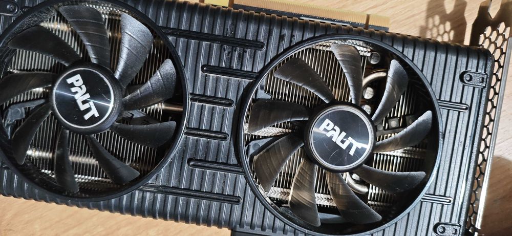 Видеокарта RTX 3060 ti palit dual Samsung пам'ять