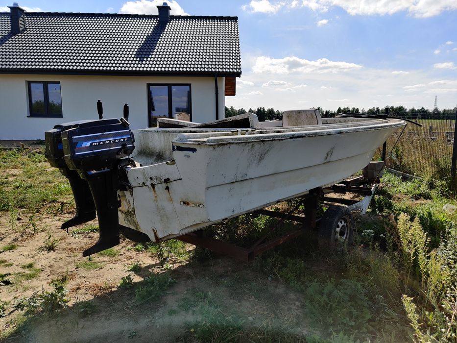 Łódź motorowa baza projekt