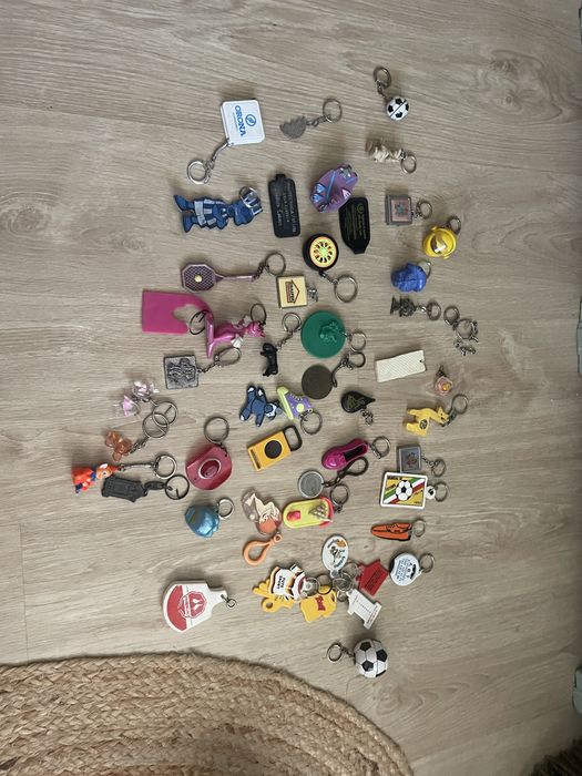 Conjunto porta chaves anos 90