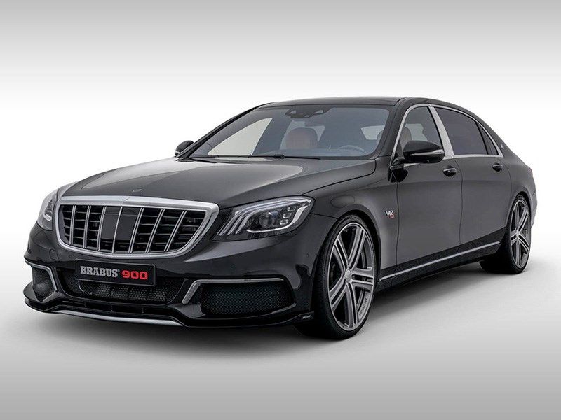 Решітка радіатора Mercedes S222 Brabus Стиль