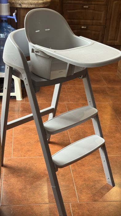 Стільчик для годування 3 в 1 Chicco Crescendo Up, сірий