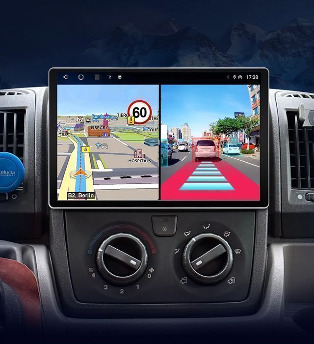 Fiat Ducato 2007-2015 – Radio Android 10.33" CarPlay