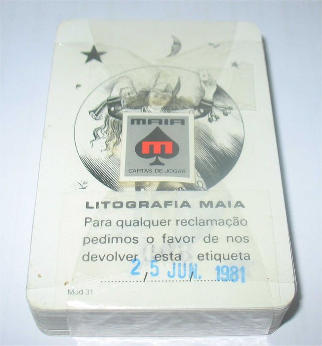 Litografia Maia - Baralho de Cartas dos anos 80